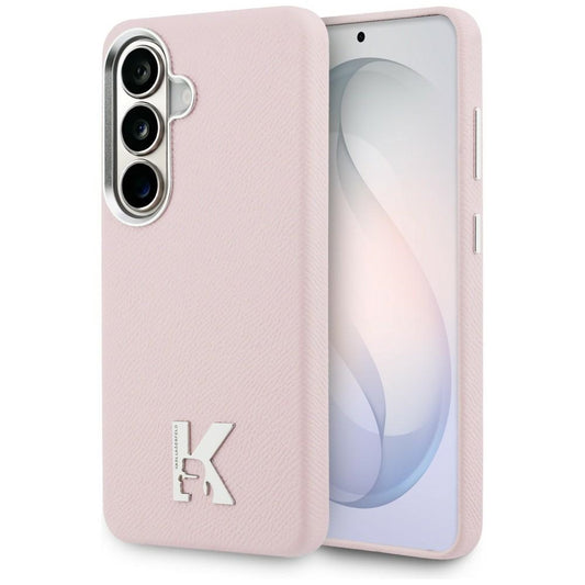 MagSafe cover til Samsung Galaxy S26 S942, Karl Lagerfeld, Karl Head Logo, Pink