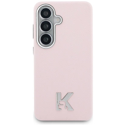 MagSafe cover til Samsung Galaxy S26 S942, Karl Lagerfeld, Karl Head Logo, Pink
