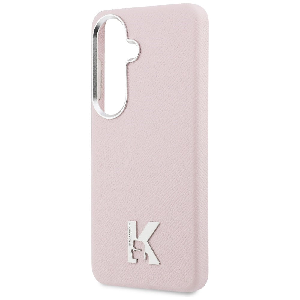 MagSafe cover til Samsung Galaxy S26 S942, Karl Lagerfeld, Karl Head Logo, Pink
