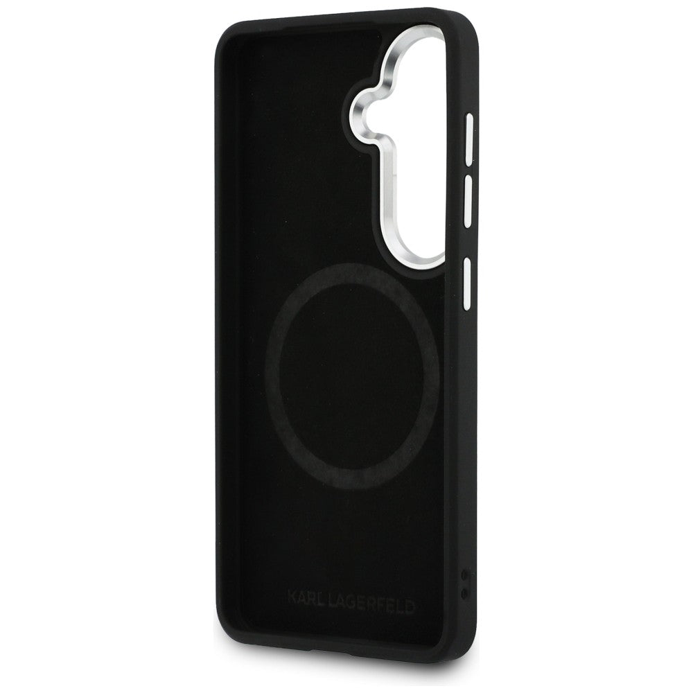 MagSafe cover til Samsung Galaxy S26 S942, Karl Lagerfeld, Karl Round Point Logo, Brun