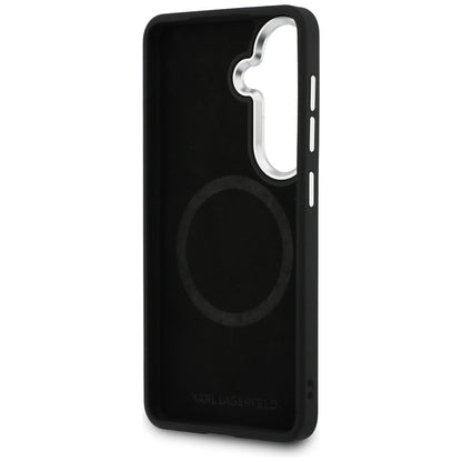 MagSafe cover til Samsung Galaxy S26 S942, Karl Lagerfeld, Karl Round Point Logo, Brun