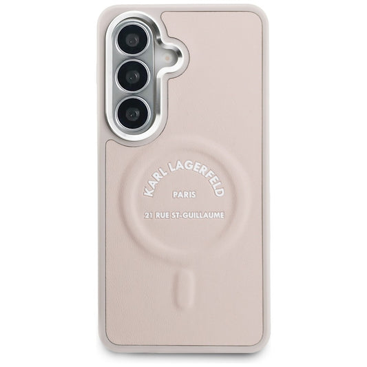 MagSafe-etui til Samsung Galaxy S26 S942, Karl Lagerfeld, Karl RSG Logo, Pink