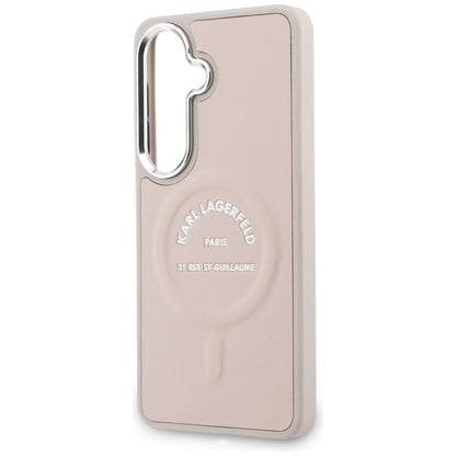 MagSafe-etui til Samsung Galaxy S26 S942, Karl Lagerfeld, Karl RSG Logo, Pink