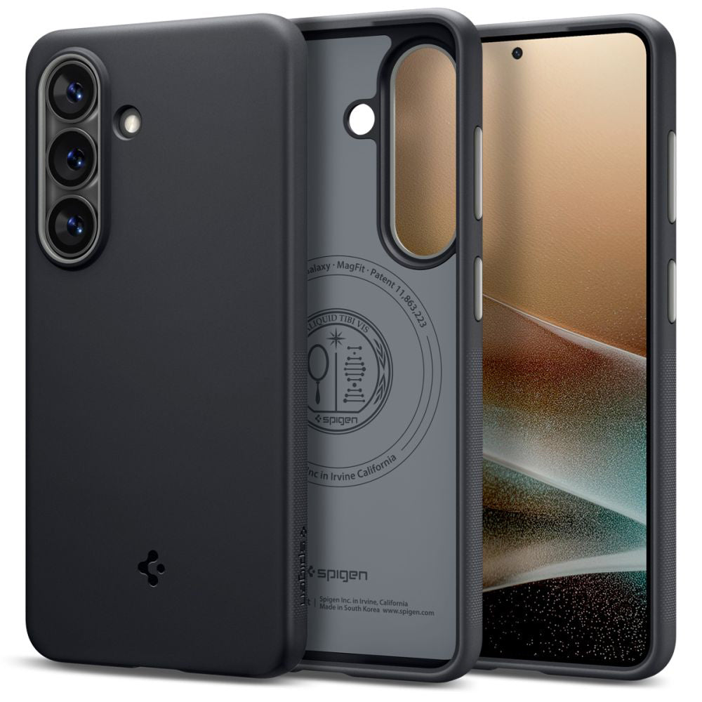 MagSafe cover til Samsung Galaxy S26 S942, Spigen, Caseology Nano Pop, Sort ACS11066