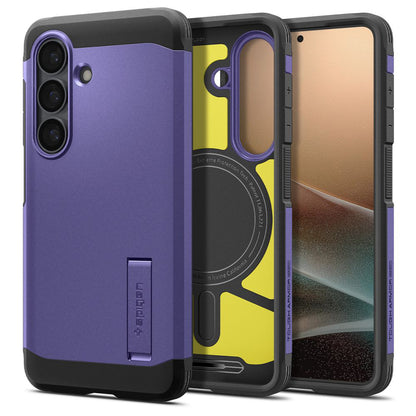 MagSafe cover til Samsung Galaxy S26 S942, Spigen, Tough Armor, Lilla ACS11221