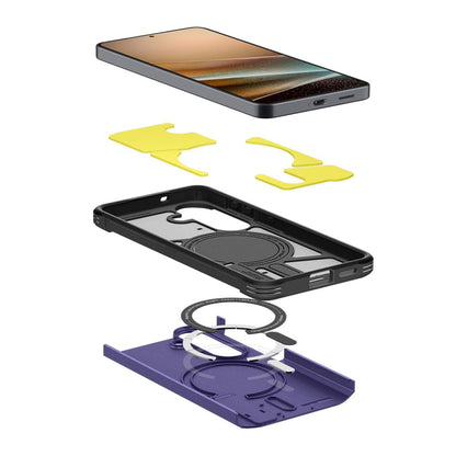 MagSafe cover til Samsung Galaxy S26 S942, Spigen, Tough Armor, Lilla ACS11221