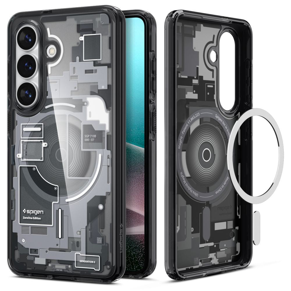 MagSafe cover til Samsung Galaxy S26 S942, Spigen, Ultra Hybrid Zero One, Sort ACS10736