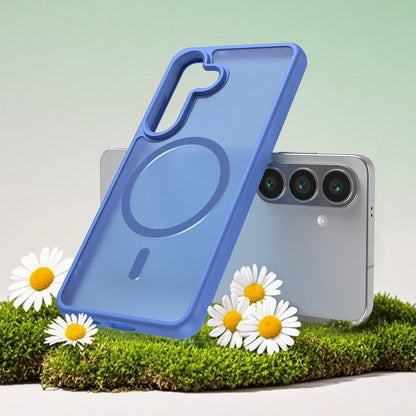 MagSafe Case for Samsung Galaxy S26, Techsuit, HaloFrost II, Blue