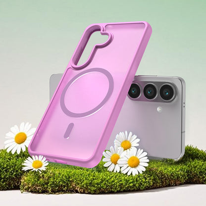 MagSafe cover til Samsung Galaxy S26, Techsuit, HaloFrost II, Pink