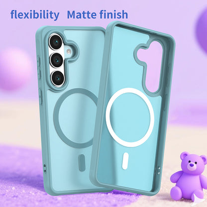 MagSafe cover til Samsung Galaxy S26, Techsuit, HaloFrost II, Lys Grøn