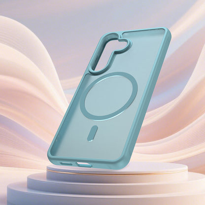 MagSafe cover til Samsung Galaxy S26, Techsuit, HaloFrost II, Lys Grøn