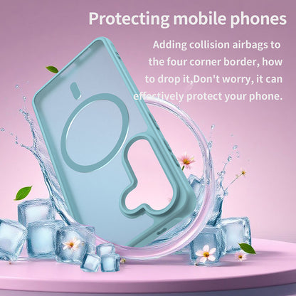 MagSafe cover til Samsung Galaxy S26, Techsuit, HaloFrost II, Lys Grøn