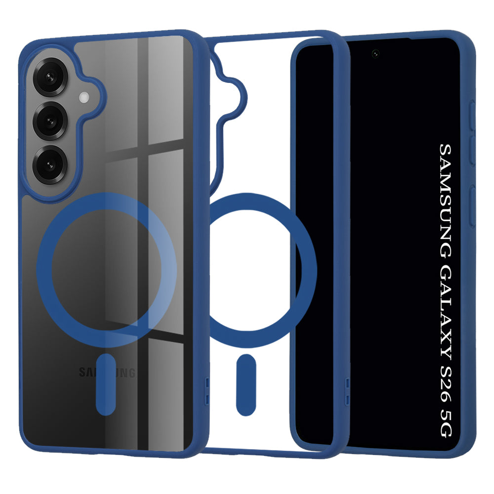 MagSafe cover til Samsung Galaxy S26, Techsuit, Pro, Blå