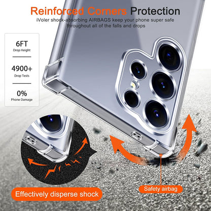 MagSafe Case for Samsung Galaxy S26, Techsuit, Shockproof, Transparent