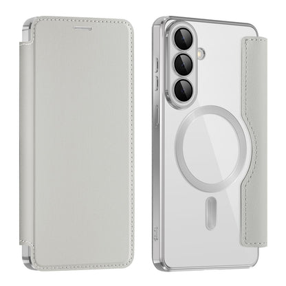 MagSafe cover til Samsung Galaxy S26 S942, Techsuit, SmartMag Book, Grå