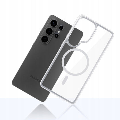 MagSafe cover til Samsung Galaxy S26 Ultra, 3MK, Armor MagCase, Gennemsigtig