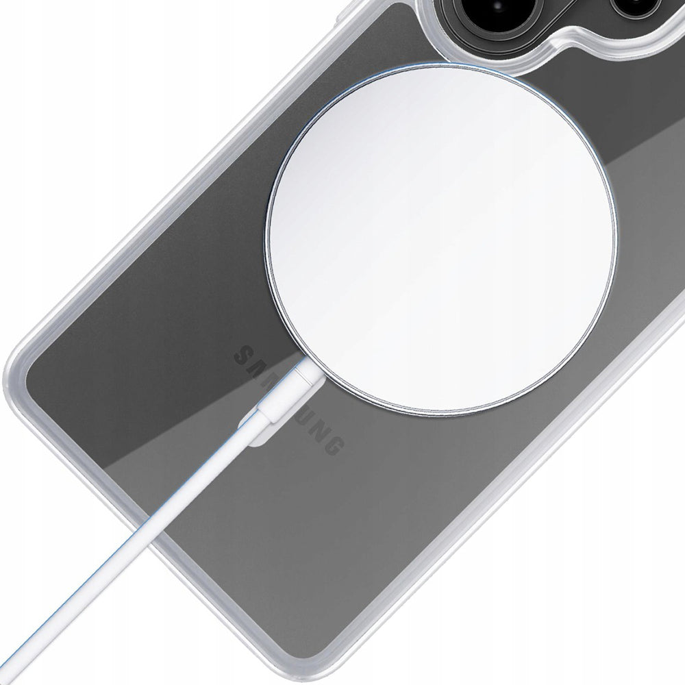 MagSafe cover til Samsung Galaxy S26 Ultra, 3MK, Armor MagCase, Gennemsigtig