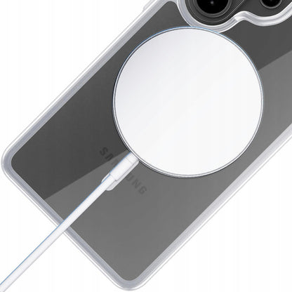 MagSafe cover til Samsung Galaxy S26 Ultra, 3MK, Armor MagCase, Gennemsigtig