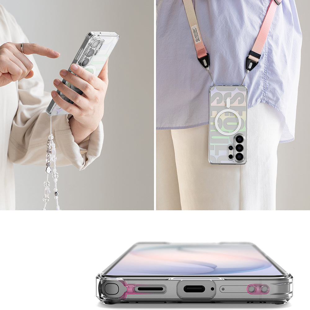 MagSafe Case for Samsung Galaxy S26 Ultra, Ringke, Fusion Seoul, Transparent