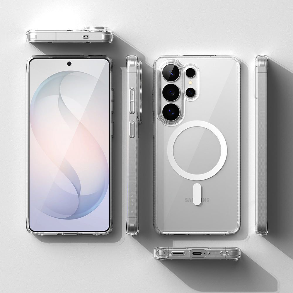 MagSafe cover til Samsung Galaxy S26 Ultra, Ringke, Fusion, Gennemsigtig