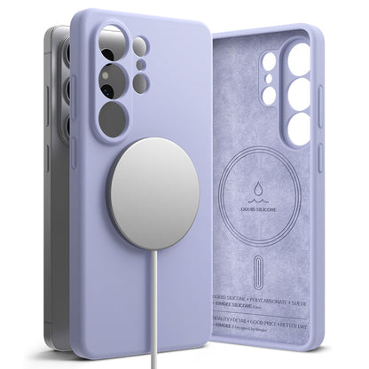 MagSafe Case for Samsung Galaxy S26 Ultra S948, Ringke, Silicone, Purple