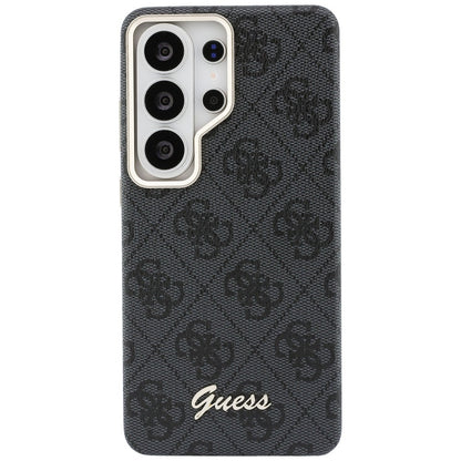 MagSafe cover til Samsung Galaxy S26 Ultra S948, Guess, 4G Script Logo, Sort