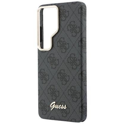 MagSafe cover til Samsung Galaxy S26 Ultra S948, Guess, 4G Script Logo, Sort