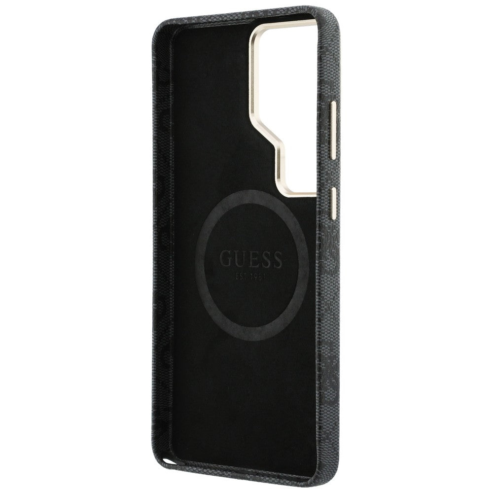 MagSafe cover til Samsung Galaxy S26 Ultra S948, Guess, 4G Script Logo, Sort