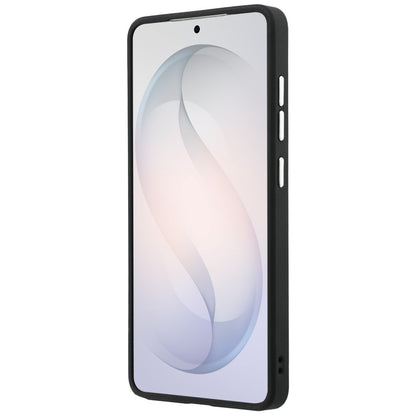 MagSafe Case for Samsung Galaxy S26 Ultra S948, Guess, Fixed Glitter Triangle Logo, Black