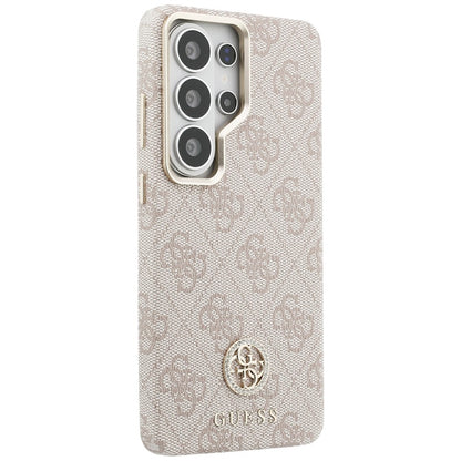 MagSafe cover til Samsung Galaxy S26 Ultra S948, Guess, Rhinestone Round Logo, Pink