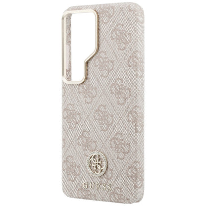 MagSafe cover til Samsung Galaxy S26 Ultra S948, Guess, Rhinestone Round Logo, Pink
