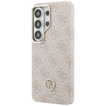 MagSafe cover til Samsung Galaxy S26 Ultra S948, Guess, Rhinestone Round Logo, Pink