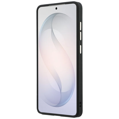 MagSafe cover til Samsung Galaxy S26 Ultra S948, GUESS, Saffiano Peony Embossed Ring, Sort