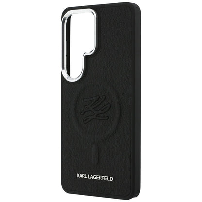 MagSafe cover til Samsung Galaxy S26 Ultra S948, Karl Lagerfeld, Initial Logo Debossed, Sort