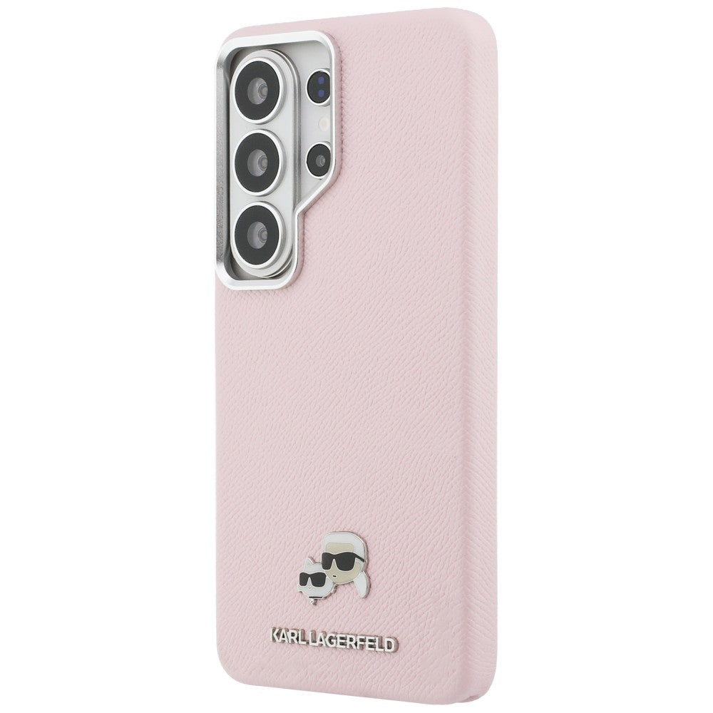 MagSafe cover til Samsung Galaxy S26 Ultra S948, Karl Lagerfeld, Karl & Choupette Head's Pin, Pink