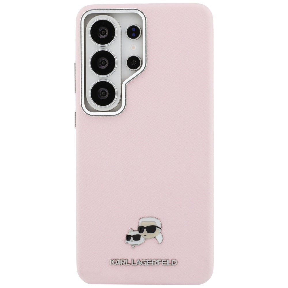 MagSafe cover til Samsung Galaxy S26 Ultra S948, Karl Lagerfeld, Karl & Choupette Head's Pin, Pink