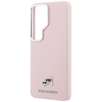 MagSafe cover til Samsung Galaxy S26 Ultra S948, Karl Lagerfeld, Karl & Choupette Head's Pin, Pink