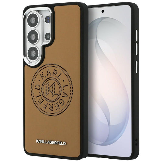 MagSafe cover til Samsung Galaxy S26 Ultra S948, Karl Lagerfeld, Karl Round Point Logo, Brun