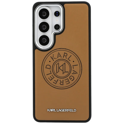 MagSafe cover til Samsung Galaxy S26 Ultra S948, Karl Lagerfeld, Karl Round Point Logo, Brun