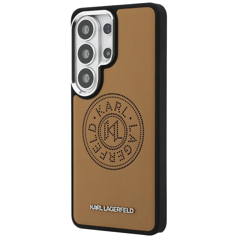 MagSafe cover til Samsung Galaxy S26 Ultra S948, Karl Lagerfeld, Karl Round Point Logo, Brun