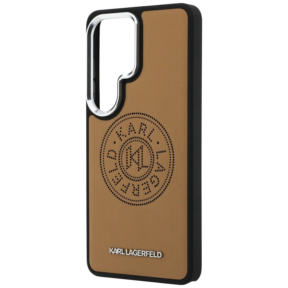 MagSafe cover til Samsung Galaxy S26 Ultra S948, Karl Lagerfeld, Karl Round Point Logo, Brun