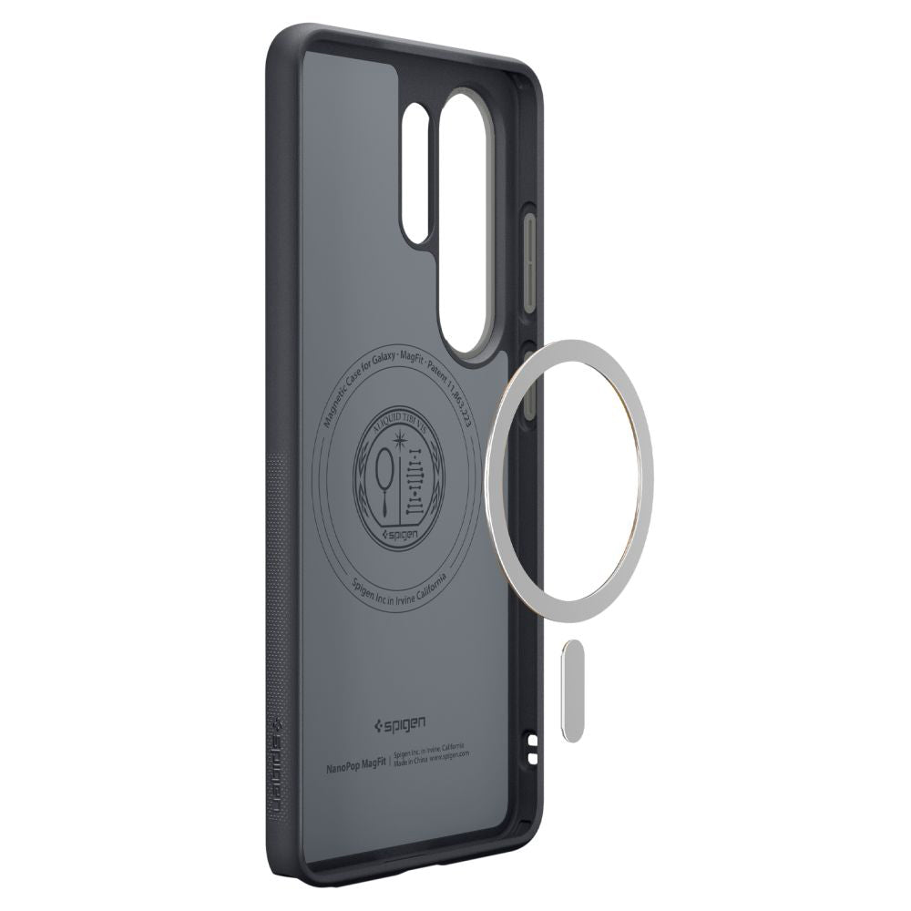 MagSafe cover til Samsung Galaxy S26 Ultra S948, Spigen, Caseology Nano Pop, Sort