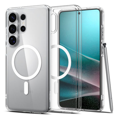 MagSafe cover til Samsung Galaxy S26 Ultra S948, Spigen, Ultra Hybrid, Gennemsigtig Hvid ACS10679