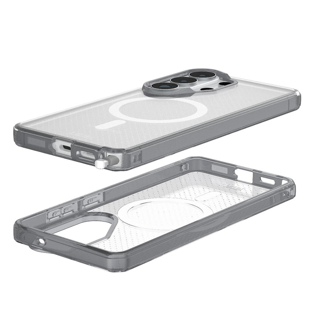 MagSafe-etui til Samsung Galaxy S26 Ultra S948, Urban Armor Gear, Dot, Transparent Grå