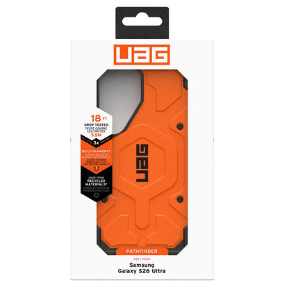 MagSafe-etui til Samsung Galaxy S26 Ultra S948, Urban Armor Gear, Pathfinder, Orange