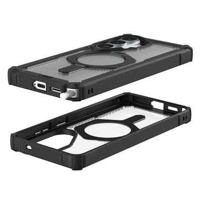MagSafe-etui til Samsung Galaxy S26 Ultra S948, Urban Armor Gear, Plasma XTE, Sort Transparent