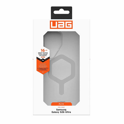MagSafe-etui til Samsung Galaxy S26 Ultra S948, Urban Armor Gear, Plyo, Transparent