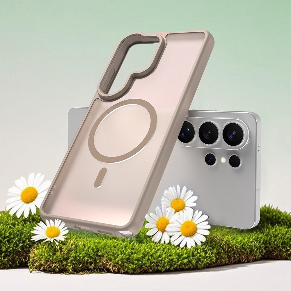 MagSafe cover til Samsung Galaxy S26 Ultra, Techsuit, HaloFrost II, Gylden