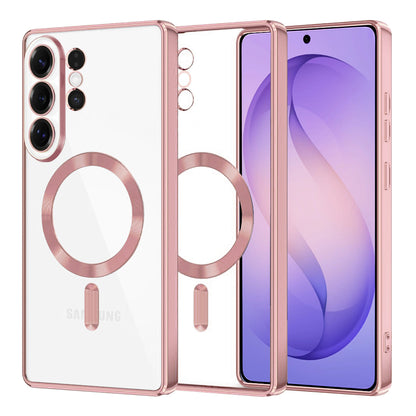 MagSafe cover til Samsung Galaxy S26 Ultra S948, Techsuit, Luxury Crystal, Pink