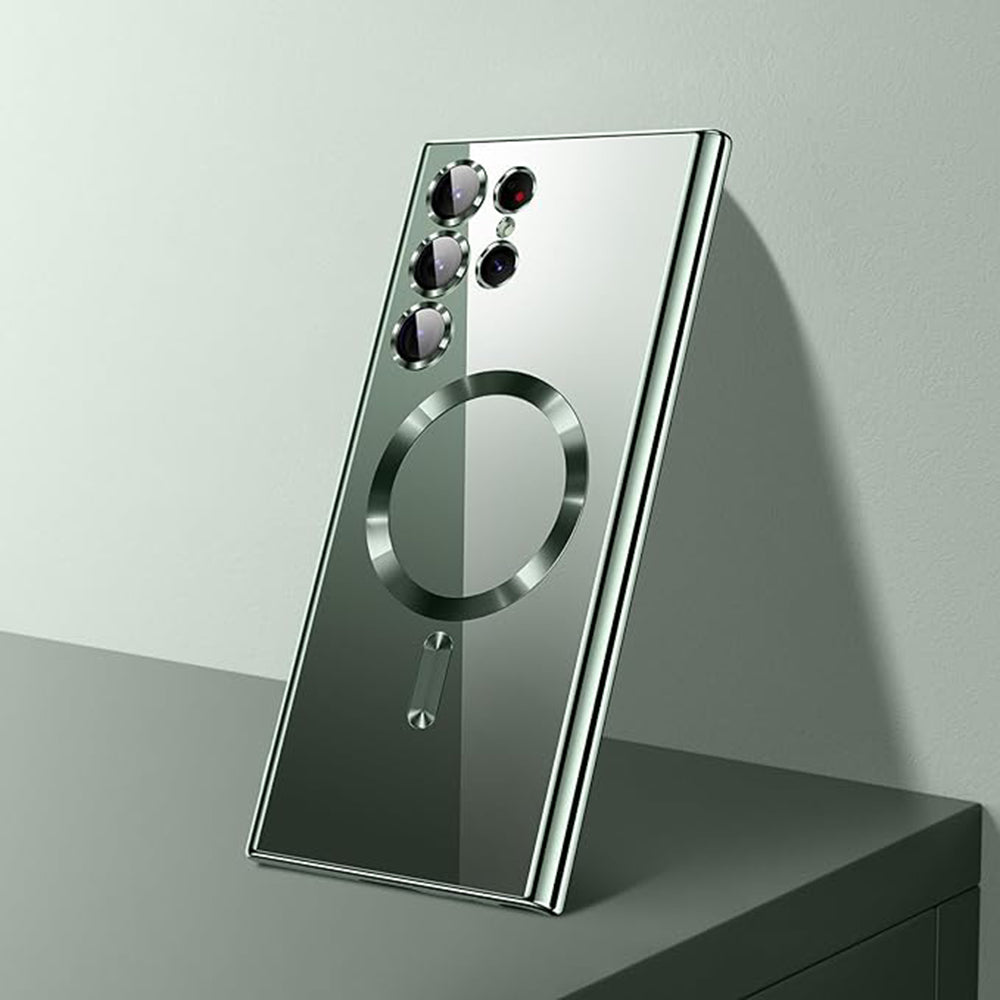 MagSafe cover til Samsung Galaxy S26 Ultra S948, Techsuit, Luxury Crystal, Pink